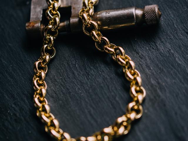 Collier Gelbgold
